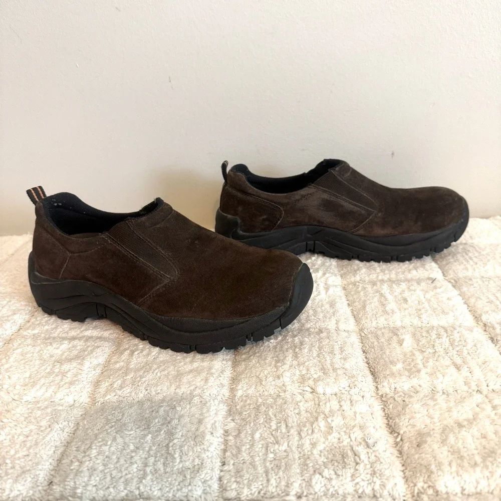GH Bass Jericho Mens Slip-On Brown Loafers 9M Leather Comfort Casual Normcore
